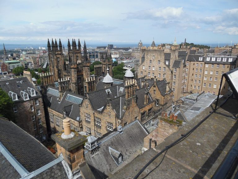 Edinburgh Old Town rooftops
